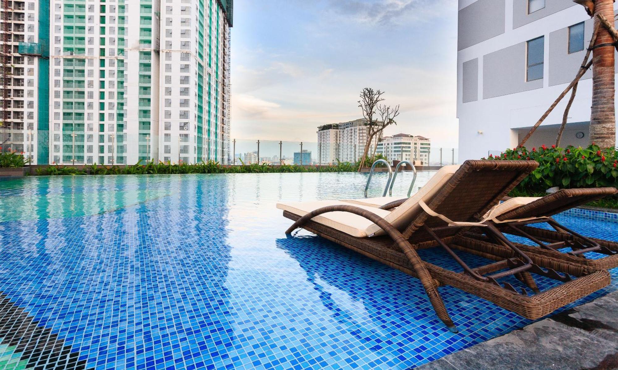 Elysium Cbd Rivergate Apartment - Pool - Free 4G Sim For 3 Nights Bandar Ho Chi Minh Luaran gambar