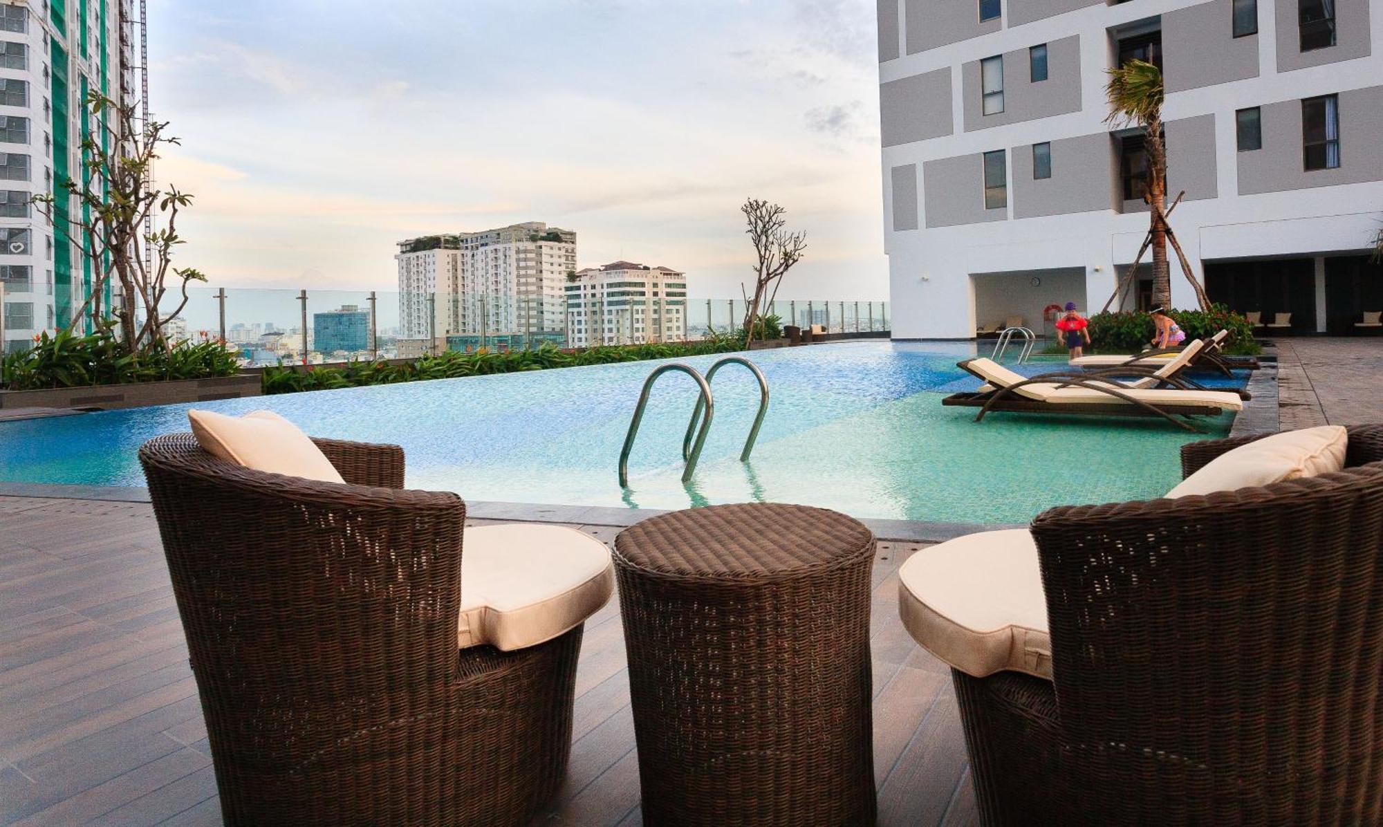 Elysium Cbd Rivergate Apartment - Pool - Free 4G Sim For 3 Nights Bandar Ho Chi Minh Luaran gambar